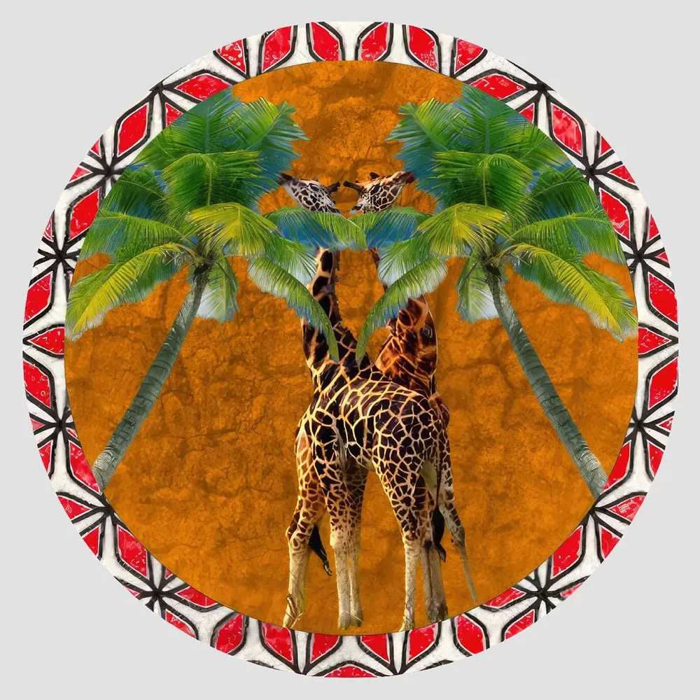 Placemats - placemats - Savana Sottopiatto Rotondo - #03 - ILARIA.I