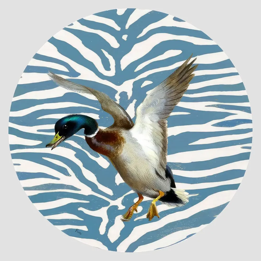 Dessous de plat - Dessous de bouteille - Anatra Sottobottiglia Rotondo - #04 - ILARIA.I