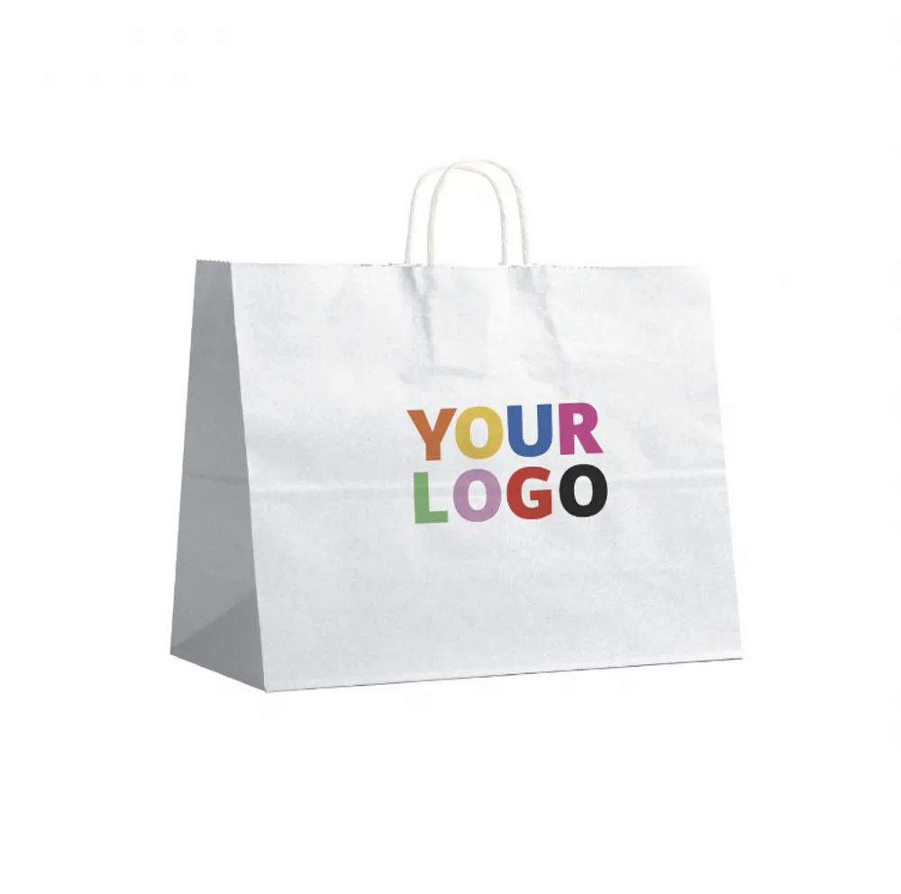 Bags and backpacks - Twisted handle bags - White XL (50x18x39cm) - Printing: Front + Back color(s) - CHRONOPACK