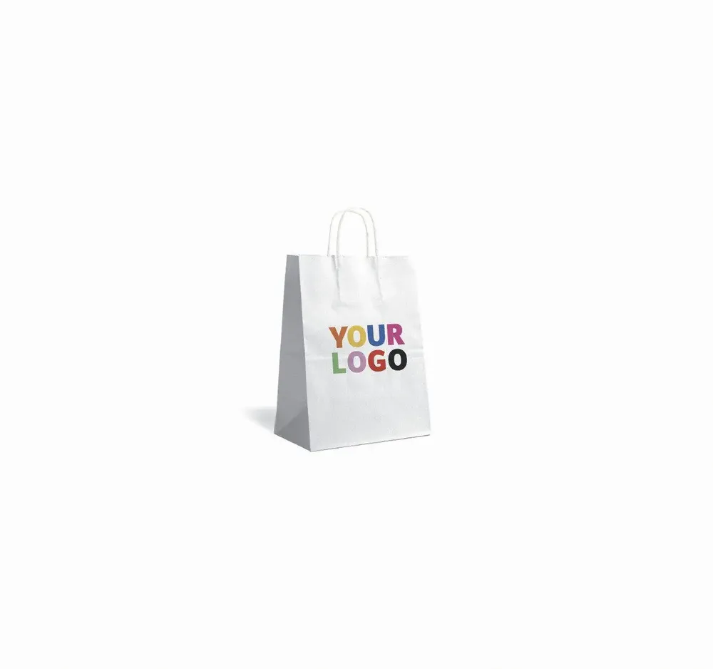 Bags and backpacks - Twisted handle bags - White S (18x8x22.5cm) - Printing: Front + Back color(s) - CHRONOPACK