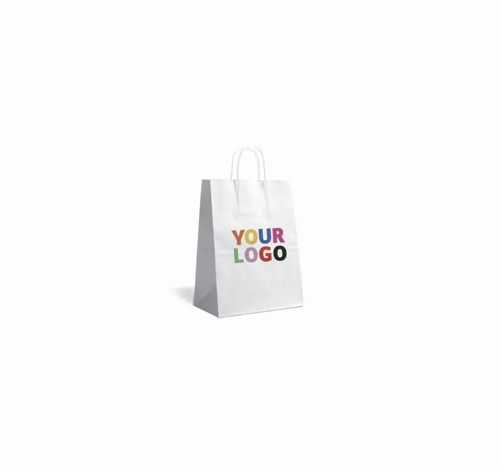 Bags and backpacks - Twisted handle bags - White S (18x8x22.5cm) - Printing: Front color(s) - MARYNE GUYOT CRÉATIONS
