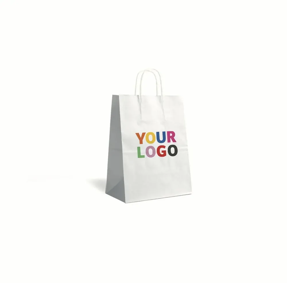 Bags and backpacks - Twisted handle bags - White M (22x10x31cm) - Printing: Front color(s) - CHRONOPACK