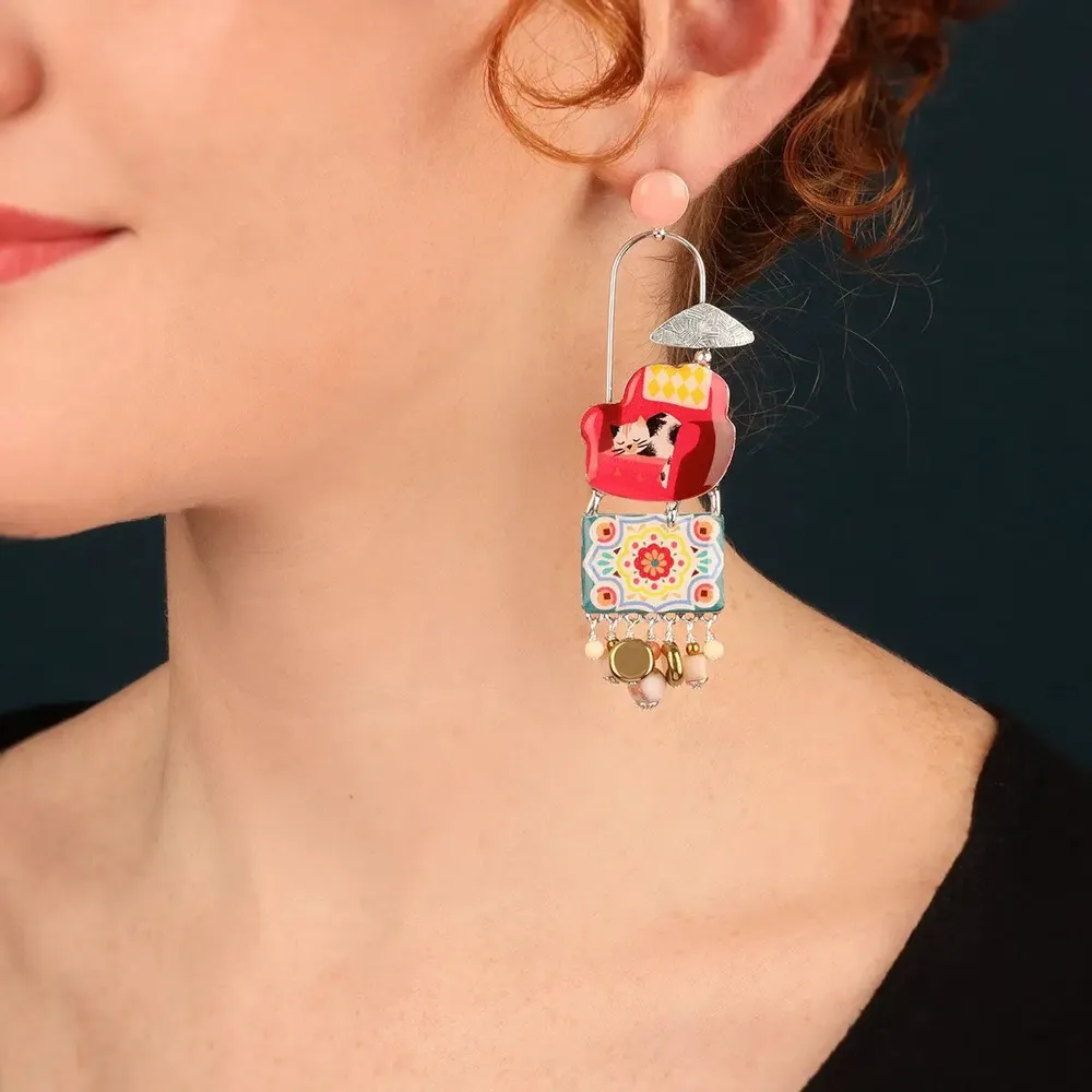 Jewelry - SILVER MULTI COLOR CHIPS - ILARIA.I