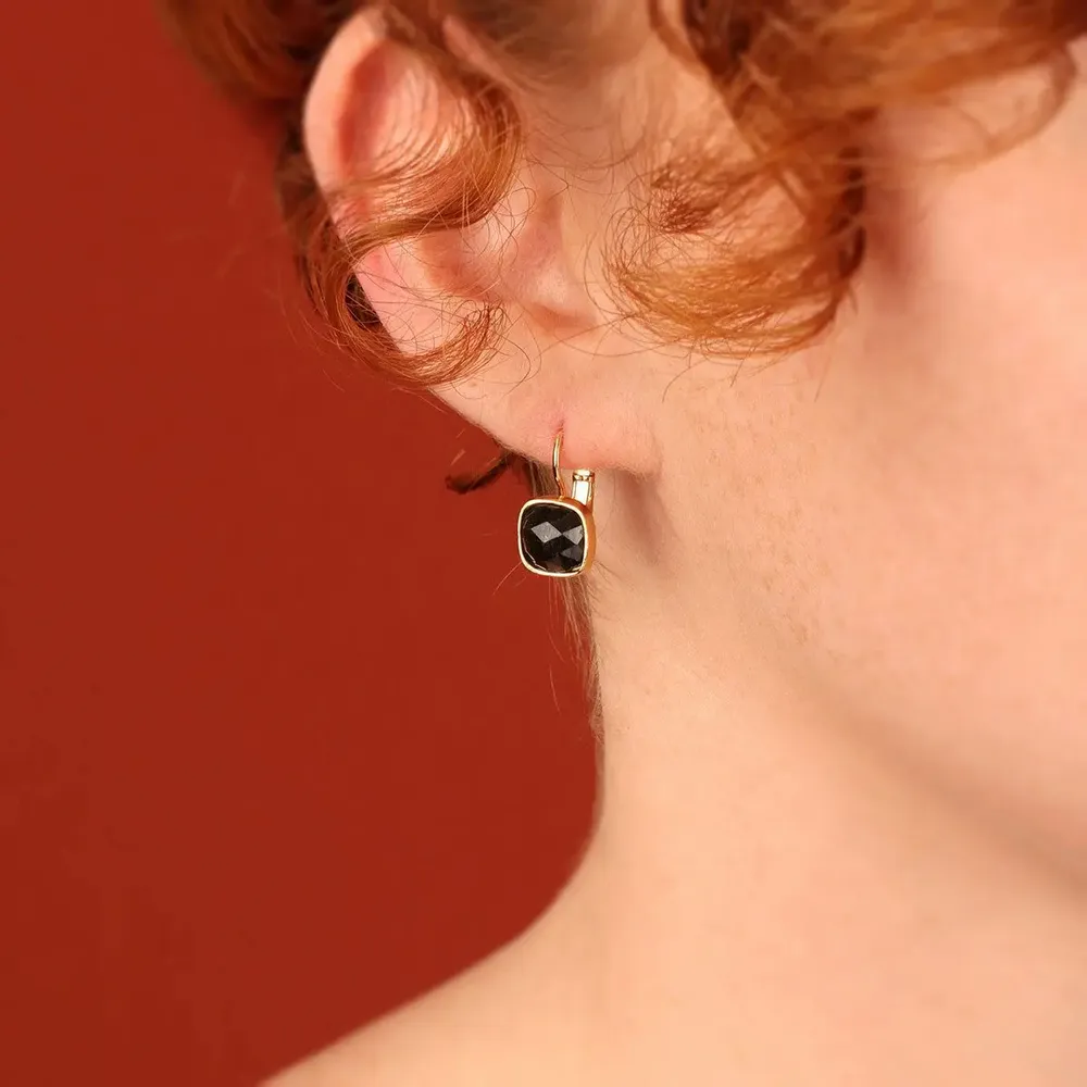 Jewelry - HIBISCUS SLEEPERS IN ROSE GOLD - ILARIA.I