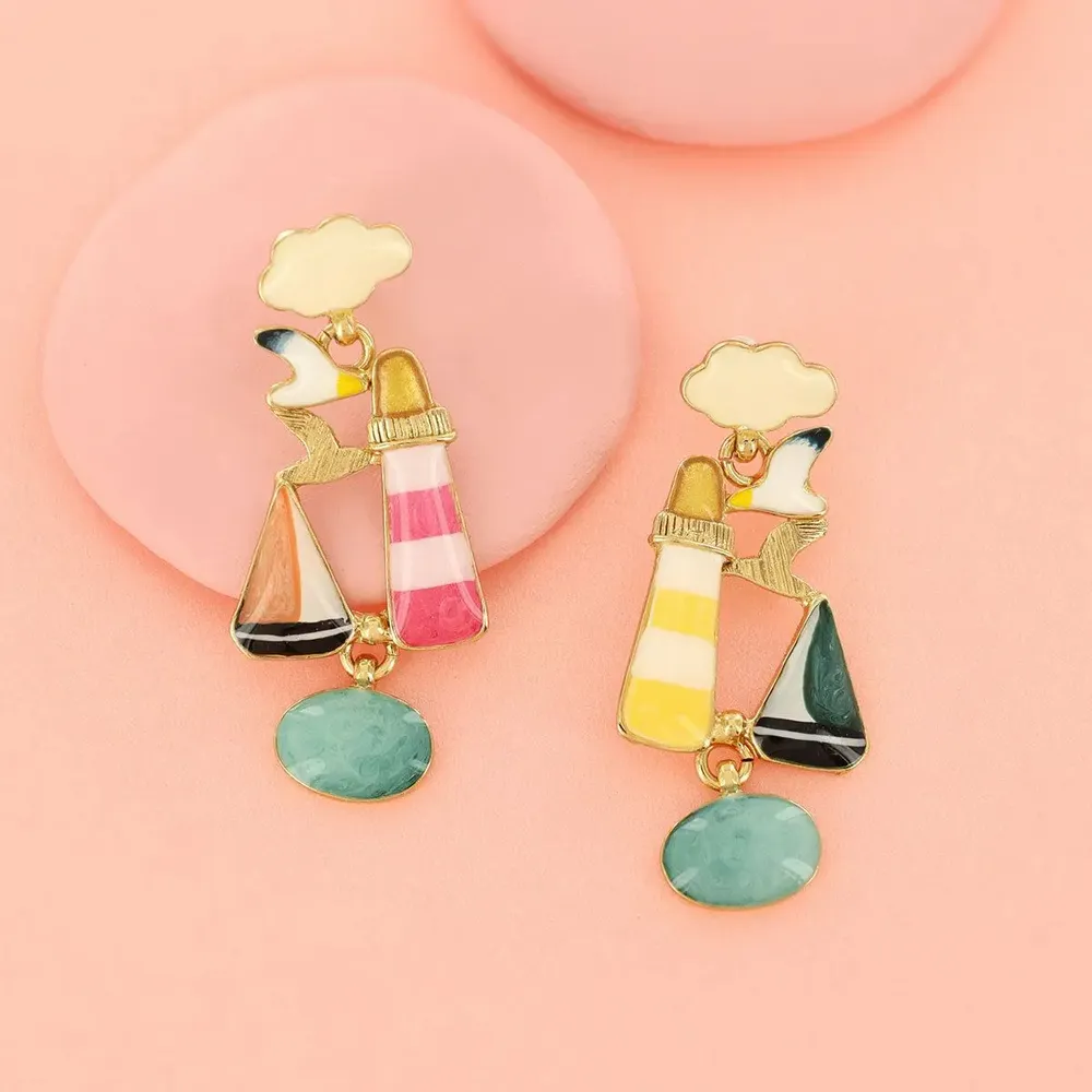 Jewelry - HORIZON CHIPS GOLD COLOR MULTI - ILARIA.I