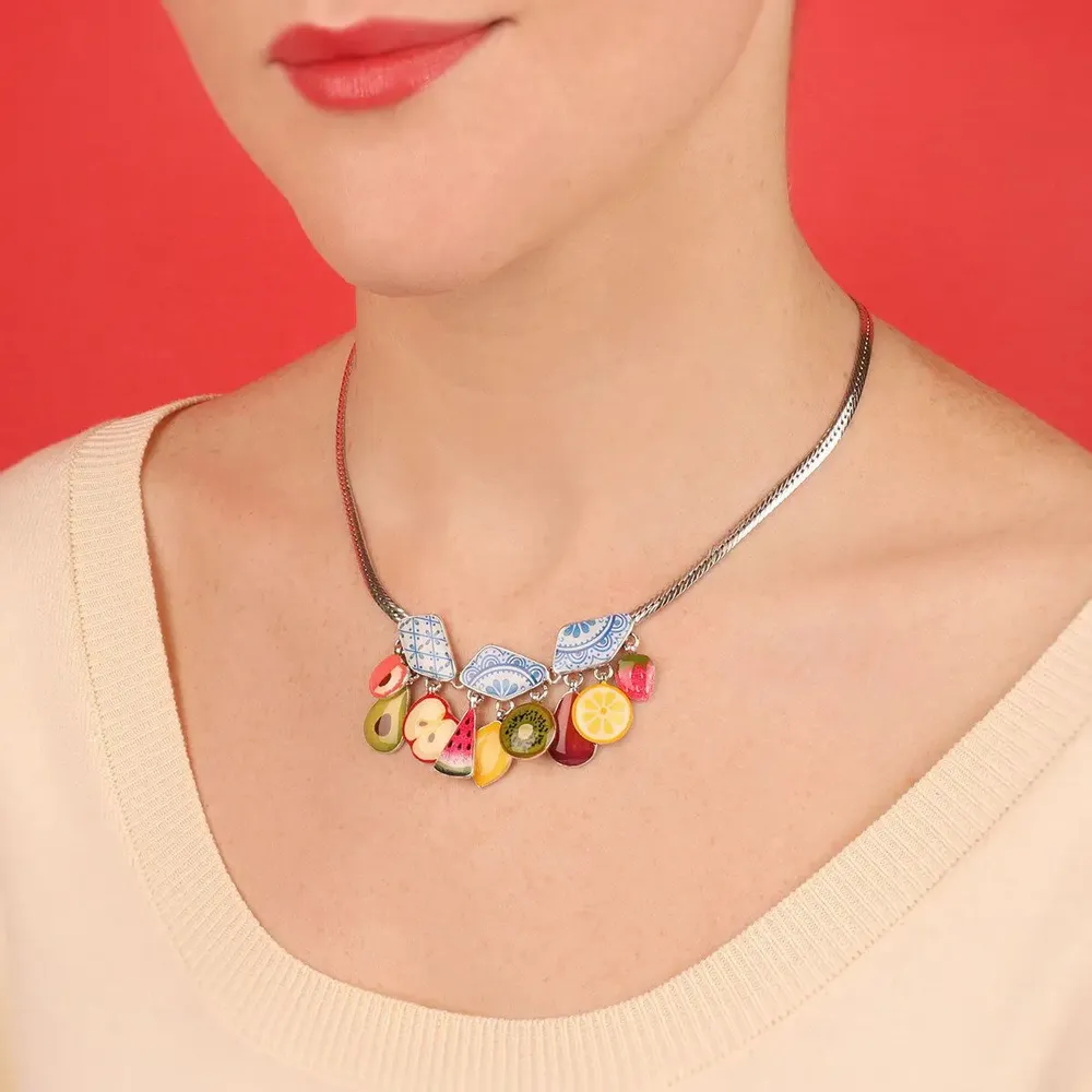 Bijoux - COLLIER JOLIE JOLIE COULEUR ARGENT MULTI - ILARIA.I