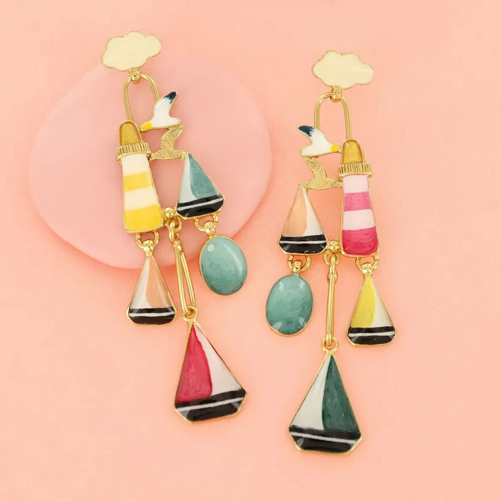 Jewelry - HORIZON CHIPS GOLD COLOR MULTI - ILARIA.I