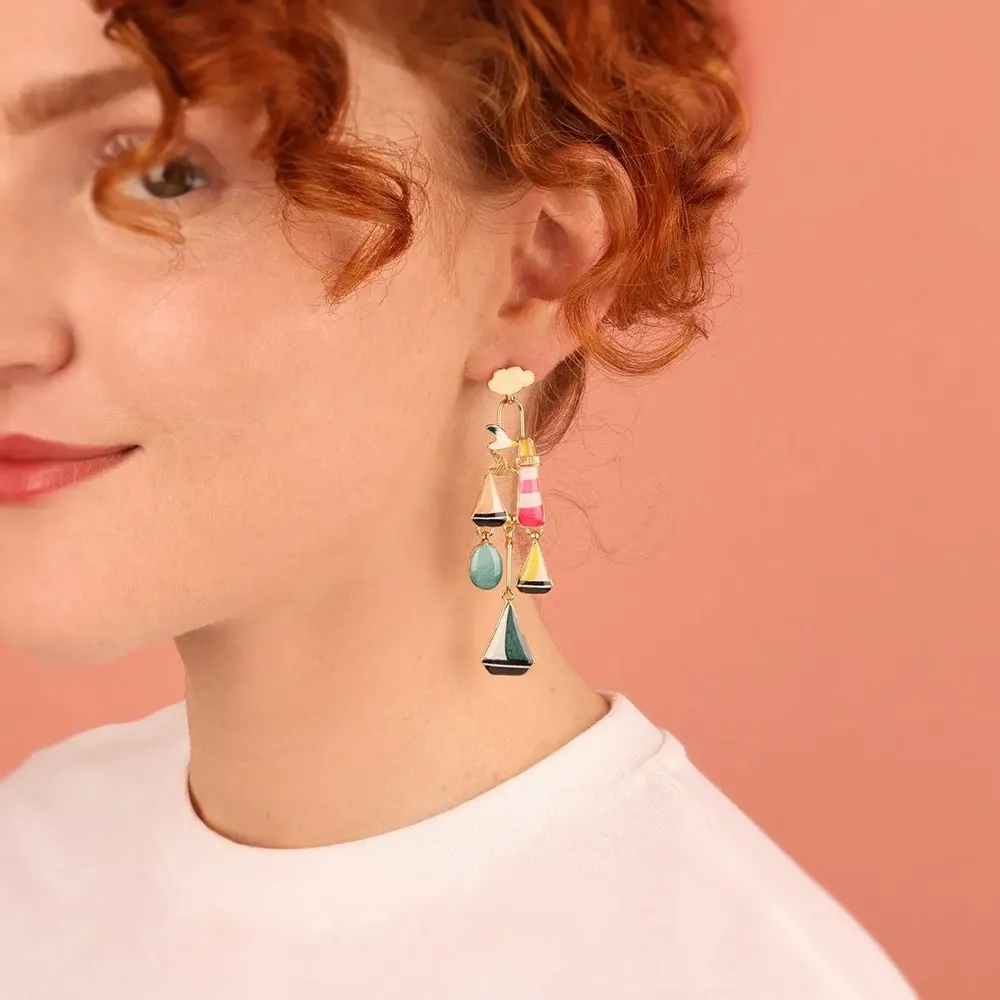 Jewelry - HORIZON CHIPS GOLD COLOR MULTI - ILARIA.I