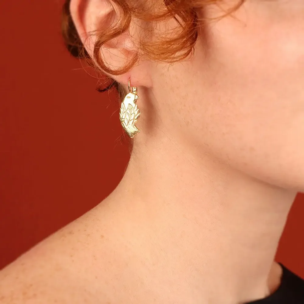 Jewelry - SWAHILI SLEEPERS GOLD COLOUR - ILARIA.I