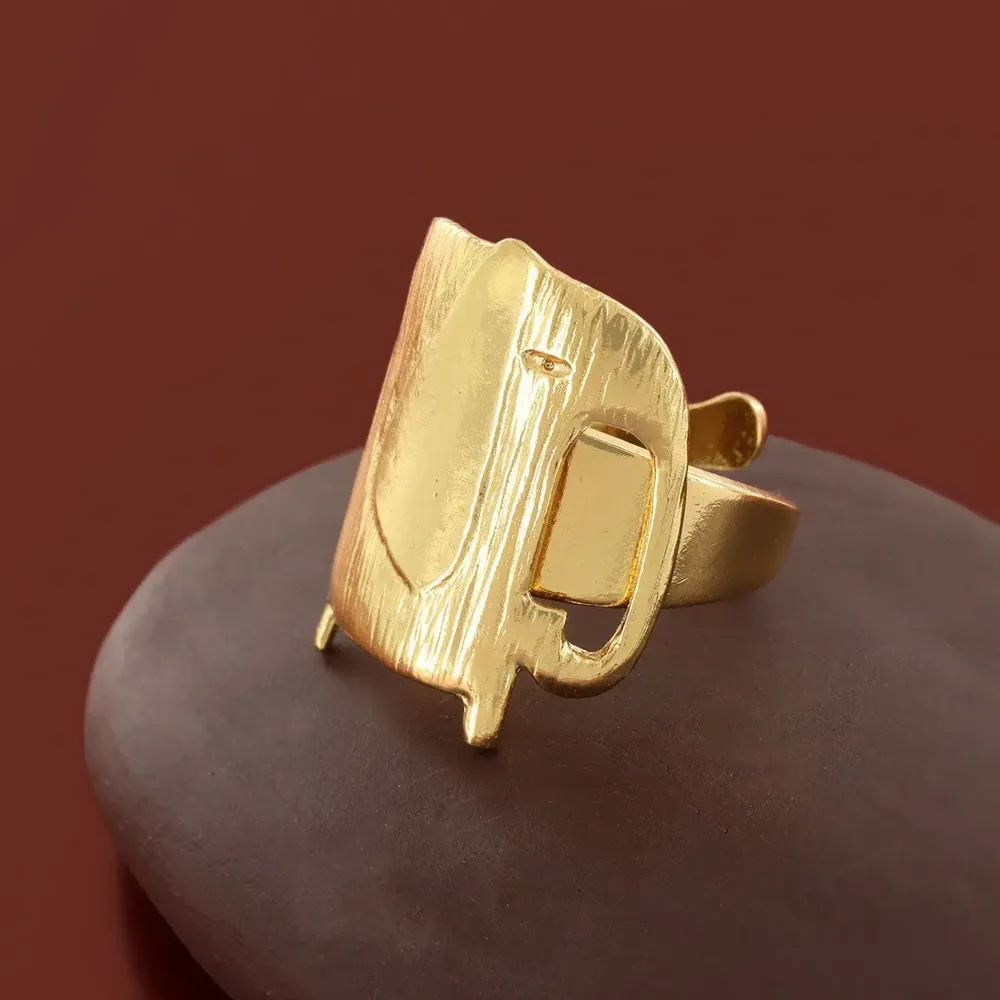 Jewelry - SWAHILI RING GOLD COLOUR - ILARIA.I