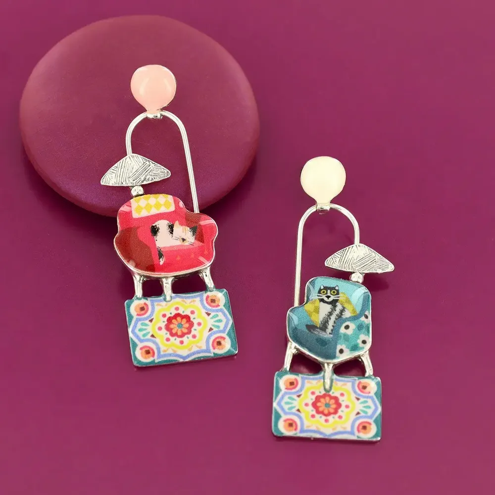 Bijoux - PUCES CHANAPE COULEUR ARGENT MULTI - ILARIA.I