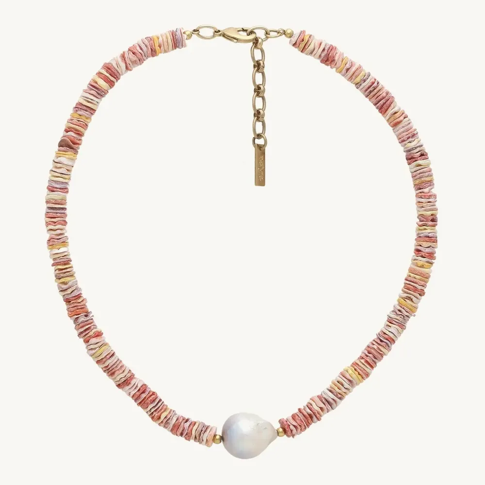 Bijoux - Collier perle baroque - Spiaggia Rosa - ILARIA.I