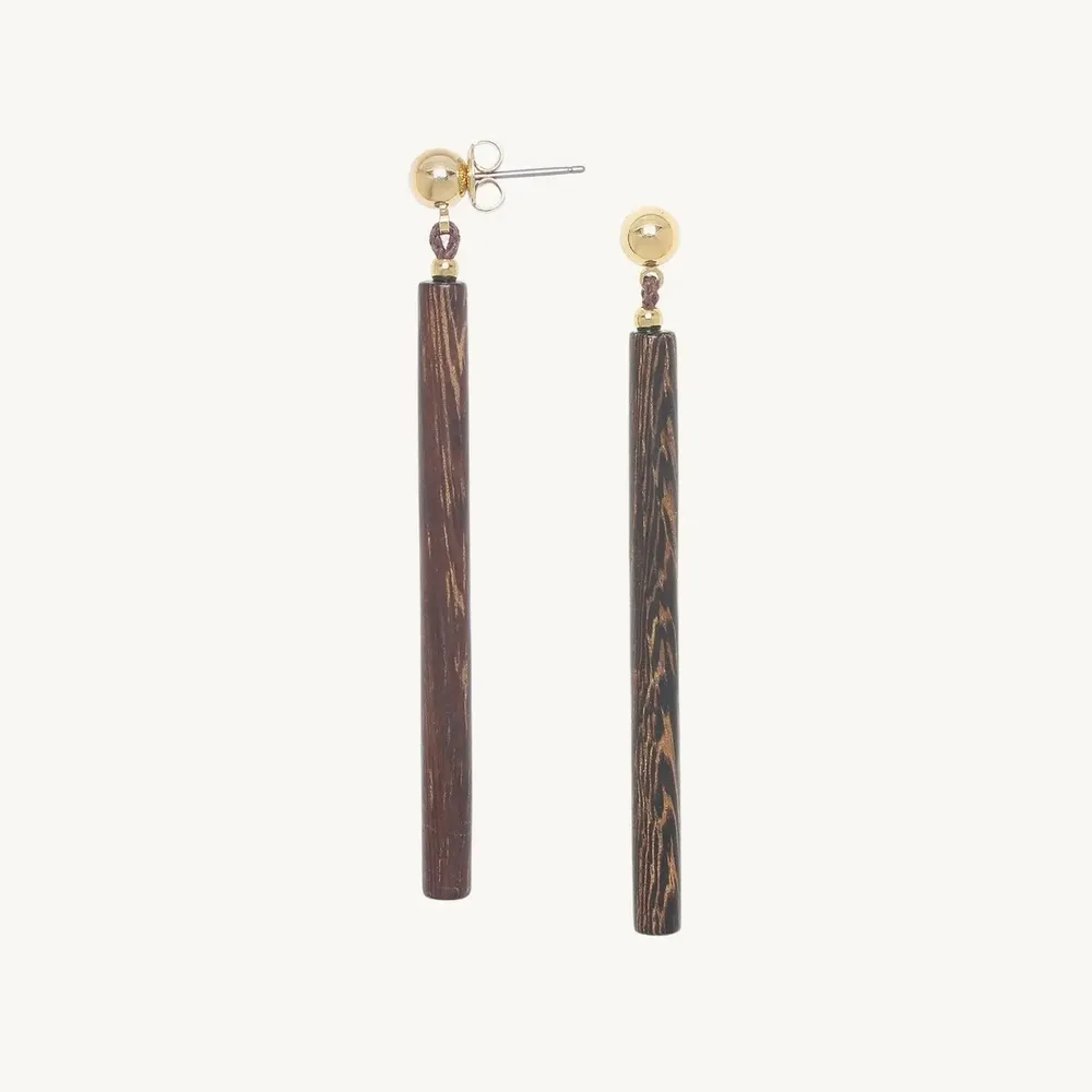 Jewelry - Robles stick post earrings - Okawa - ILARIA.I