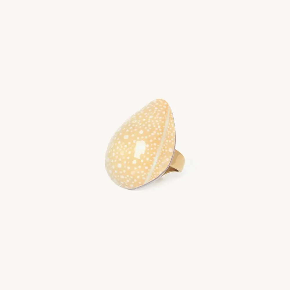 Jewelry - Cypraea adjustable ring - Alegria Beach - ILARIA.I