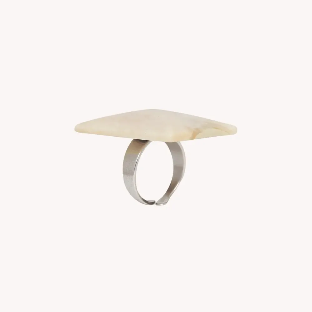 Jewelry - Adjustable bone ring - Milos - ILARIA.I