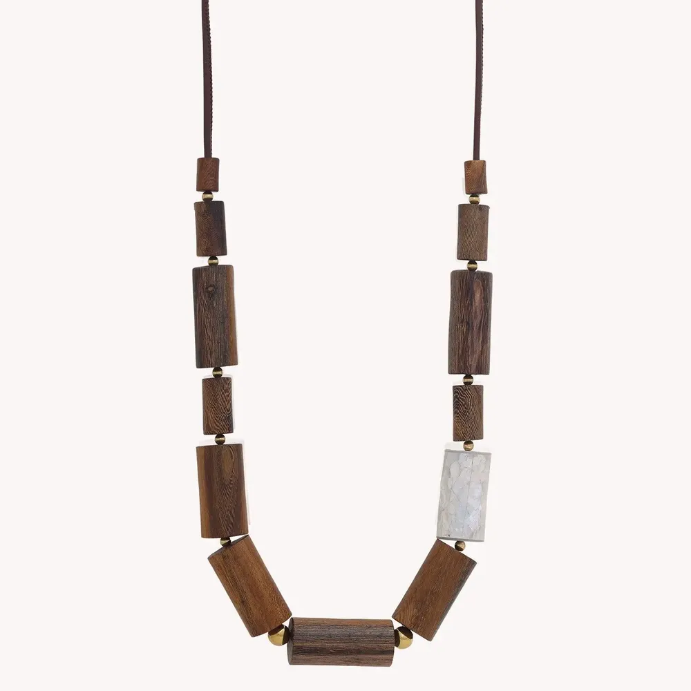 Bijoux - Collier long multi tubes - Okawa - ILARIA.I