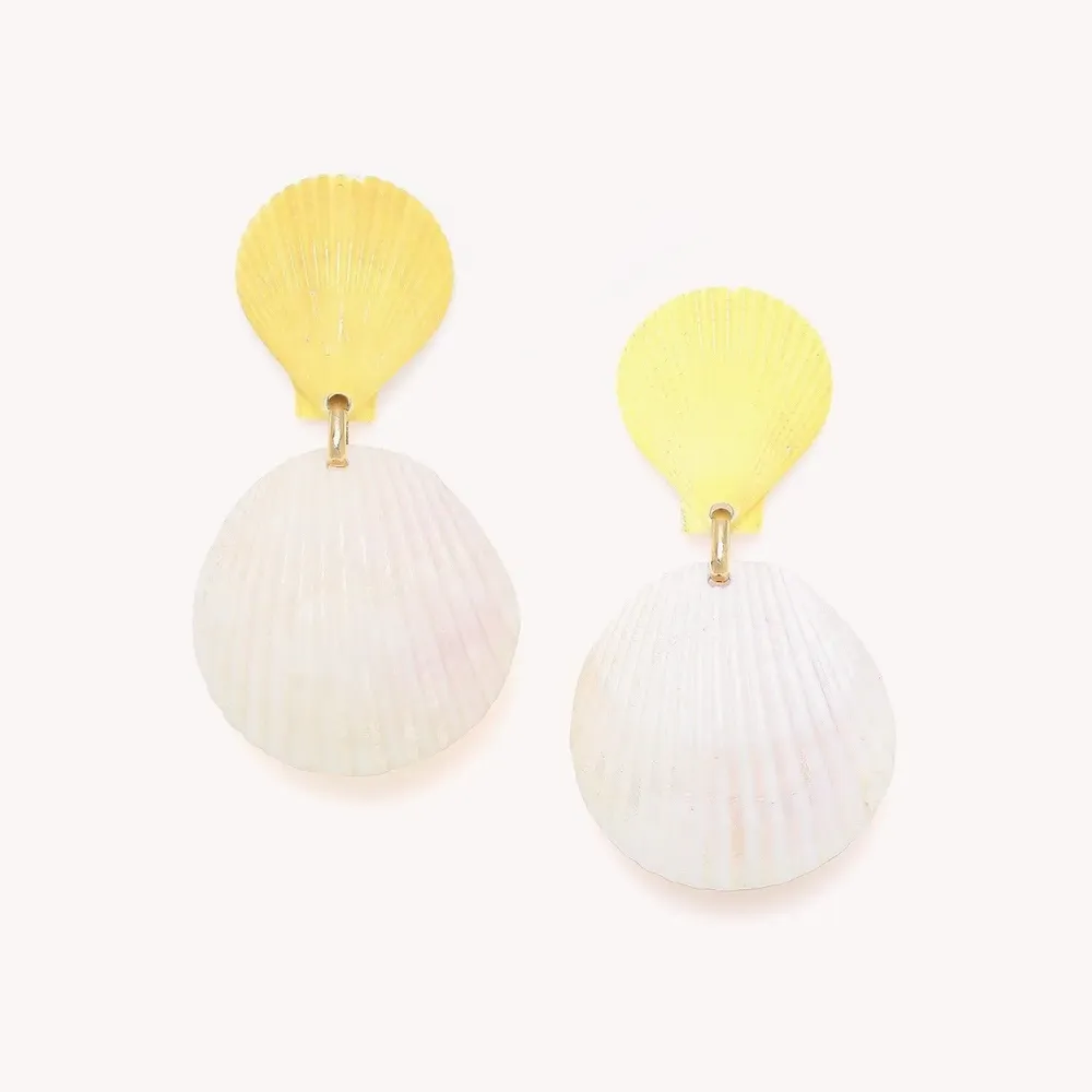 Jewelry - 2 clams post earrings - Alona - ILARIA.I