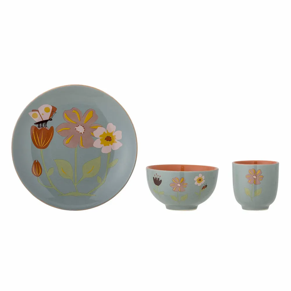 Installation accessories - Meadow Tableware Set, Blue, Stoneware - ILARIA 2.0