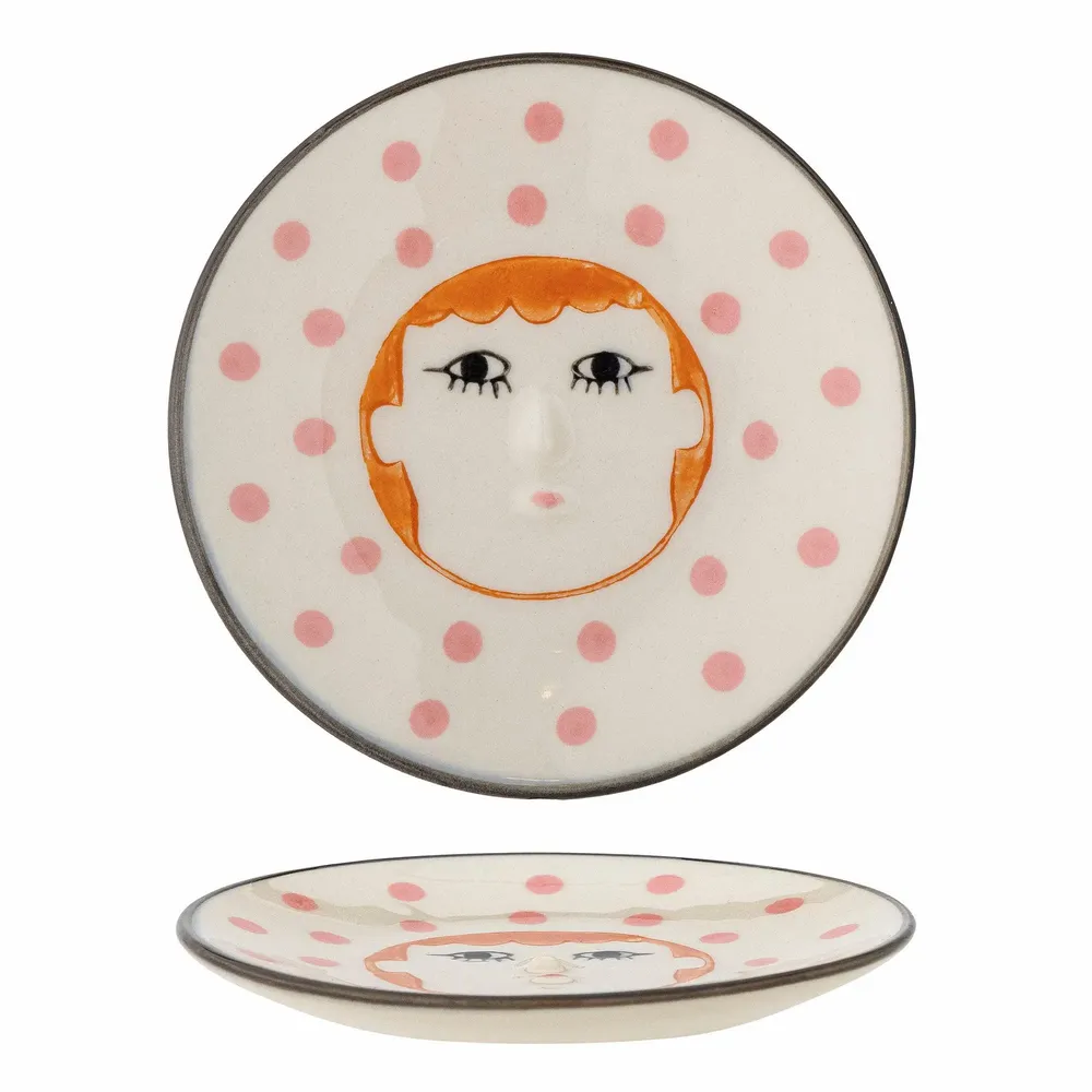 Accessoires à poser - Jaya Assiette, Orange, Grès - ILARIA 2.0