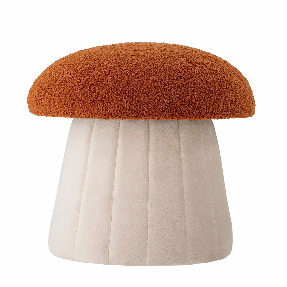 Poufs - Bertil Pouf, Rouge, Polyester - ILARIA 2.0