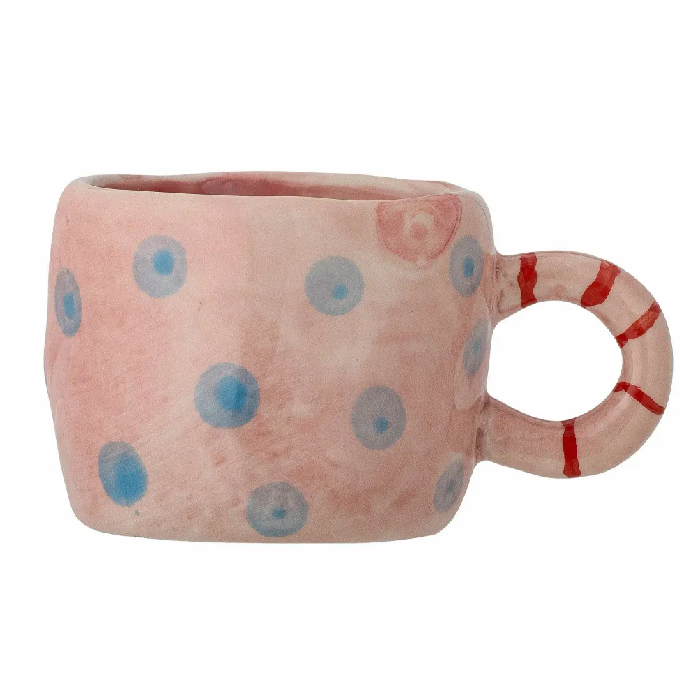 Decorative frescoes - Nini Cup, Rose, Stoneware - ILARIA 2.0