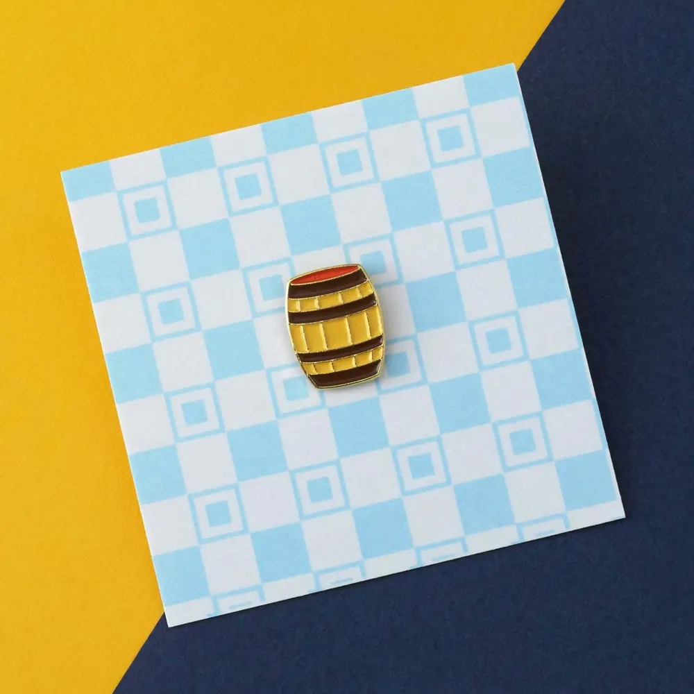 Decorative frescoes - Pin Beer Barrel - ILARIA.I