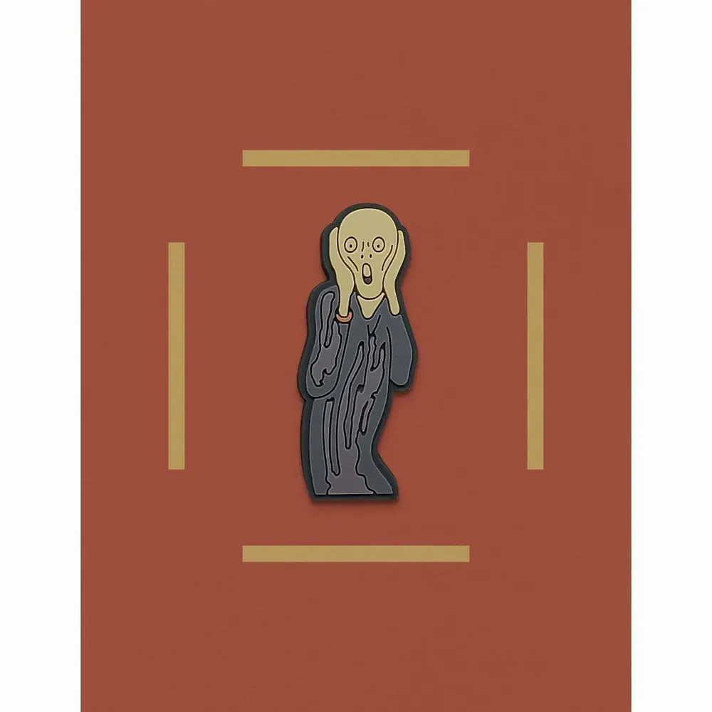 Decorative frescoes - PVC Magnet The Scream - Edvard Munch, 1893 - ILARIA.I