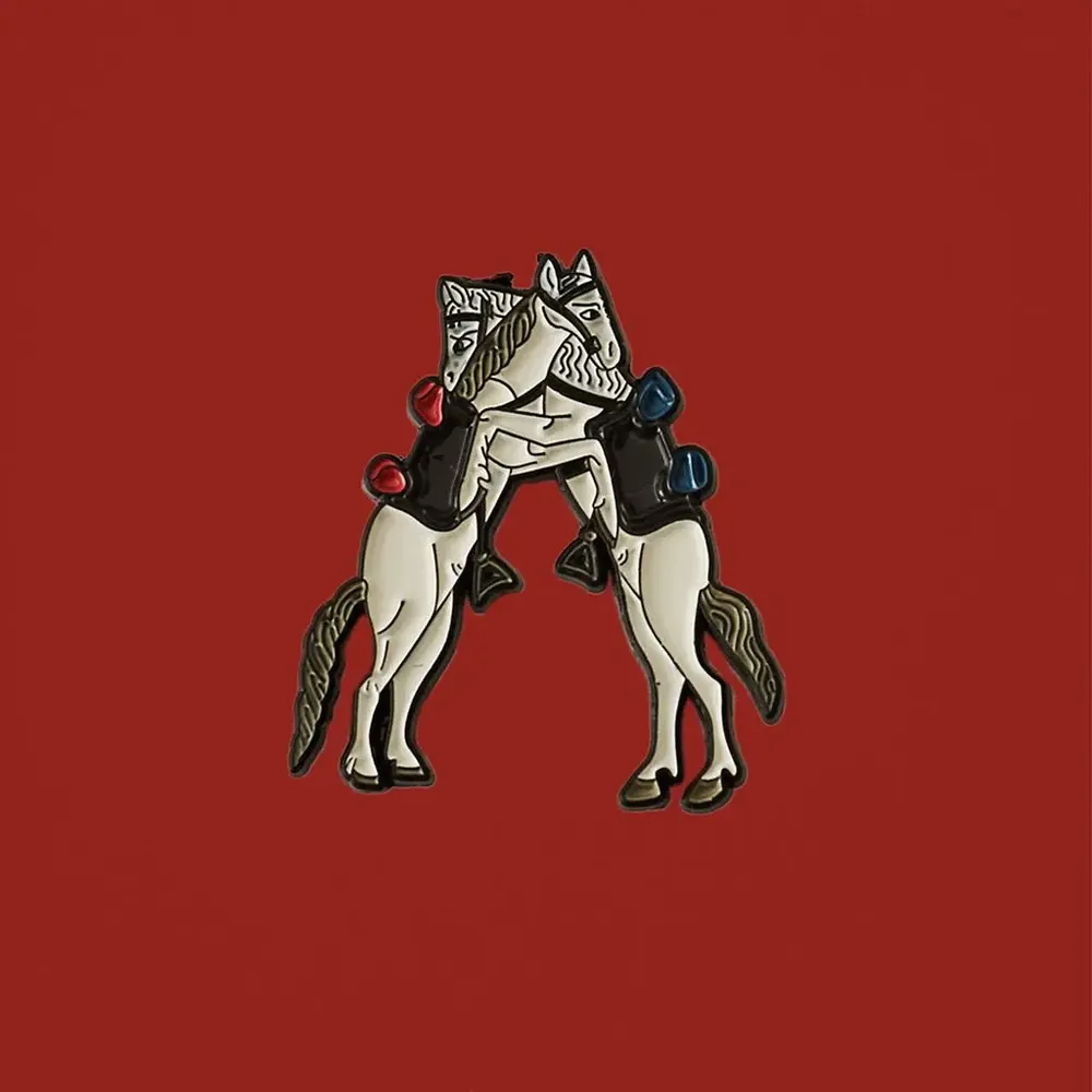 Decorative frescoes - Pin Horses - ILARIA.I