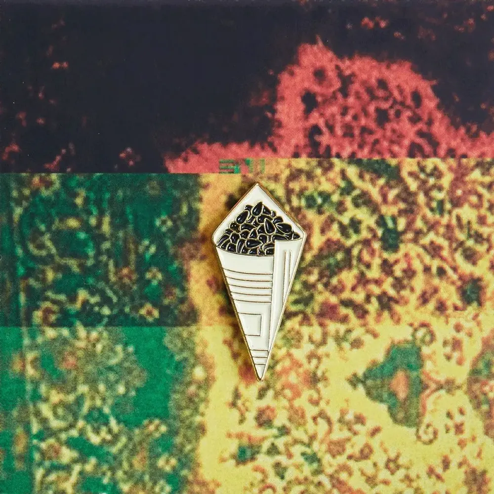 Decorative frescoes - Pin Sunflower seeds - ILARIA.I