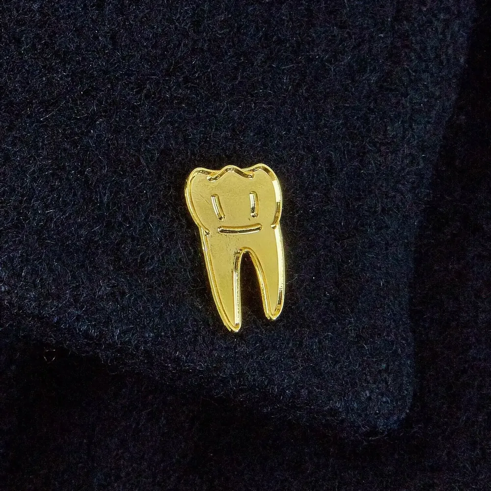 Decorative frescoes - Pin Gold Tooth - ILARIA.I