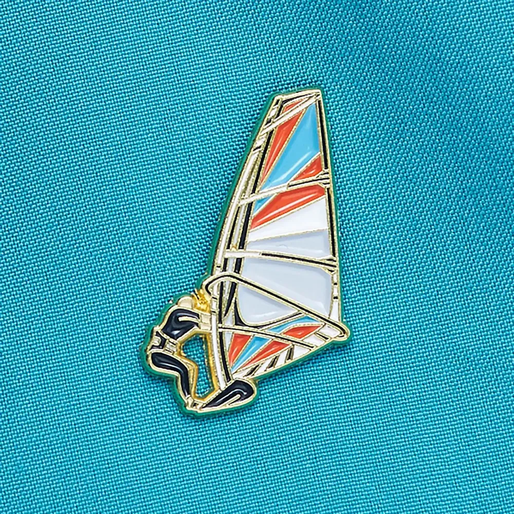 Decorative frescoes - Pin Windsurfer - ILARIA.I