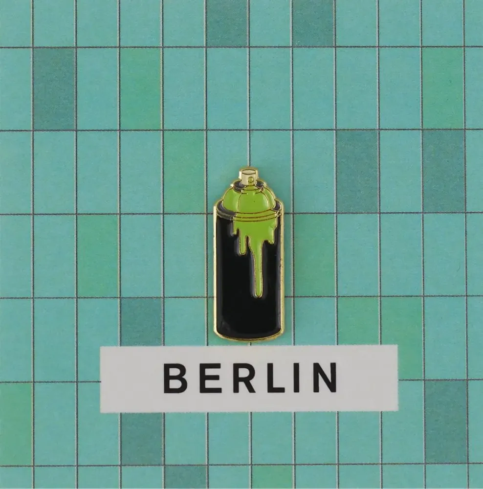 Decorative frescoes - Pin Graffity Green - ILARIA.I