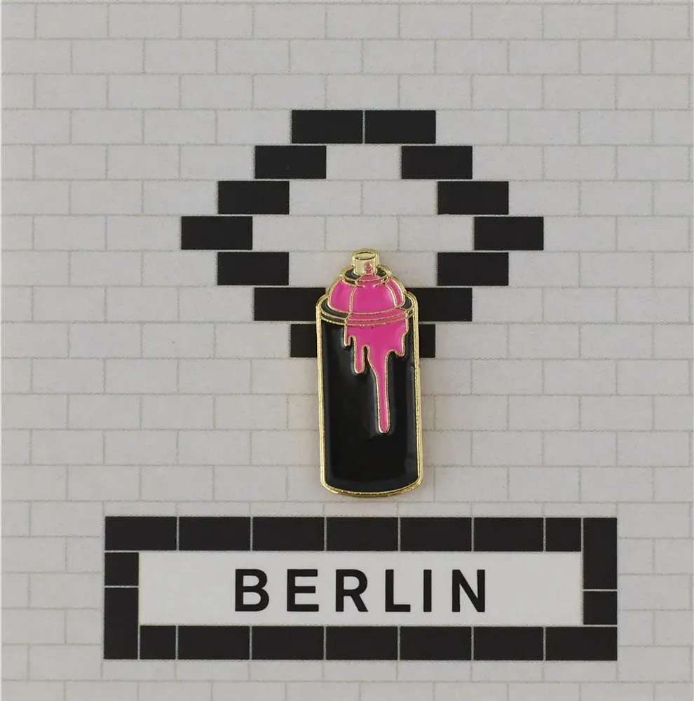 Decorative frescoes - Pin Graffity Pink - ILARIA.I