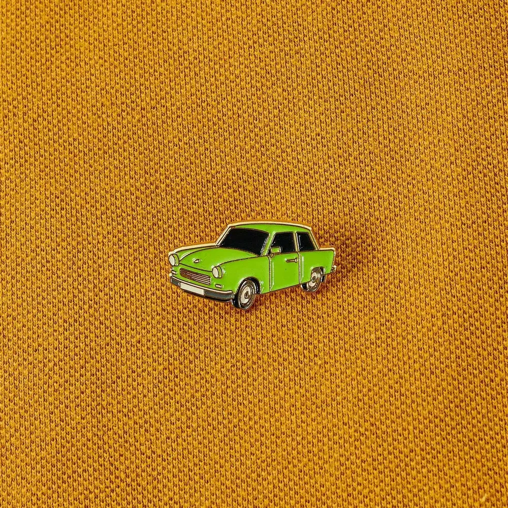 Decorative frescoes - Pin Trabant Green - ILARIA.I