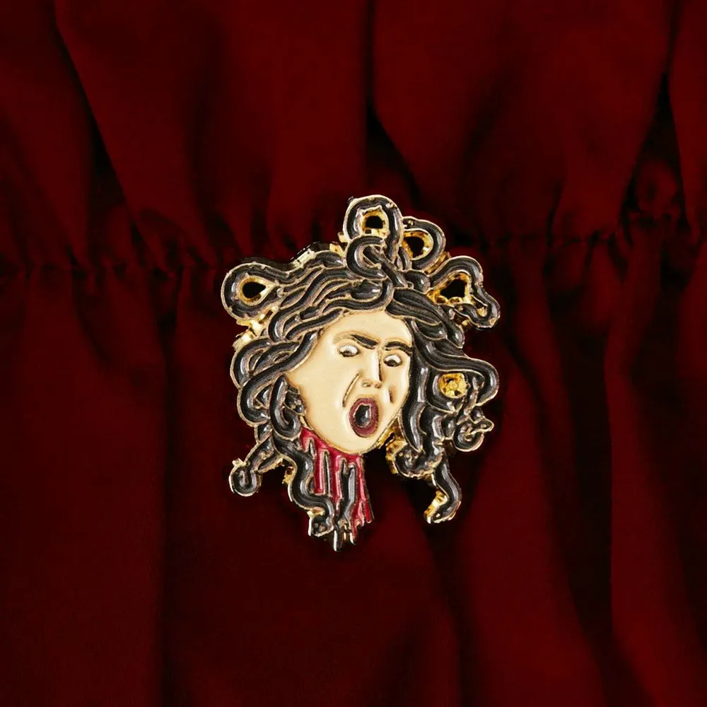 Decorative frescoes - Pin Medusa - Caravaggio, 1597 - ILARIA.I
