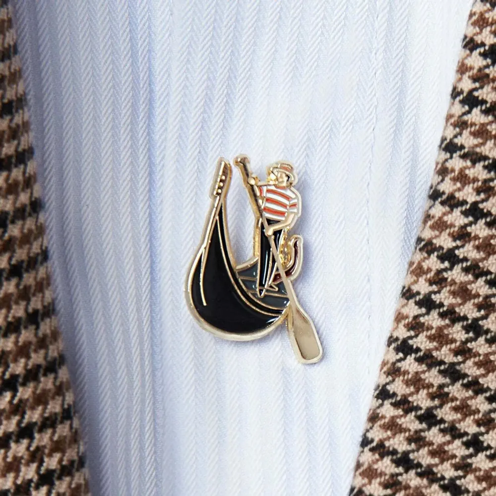 Decorative frescoes - Pin Gondola - ILARIA.I