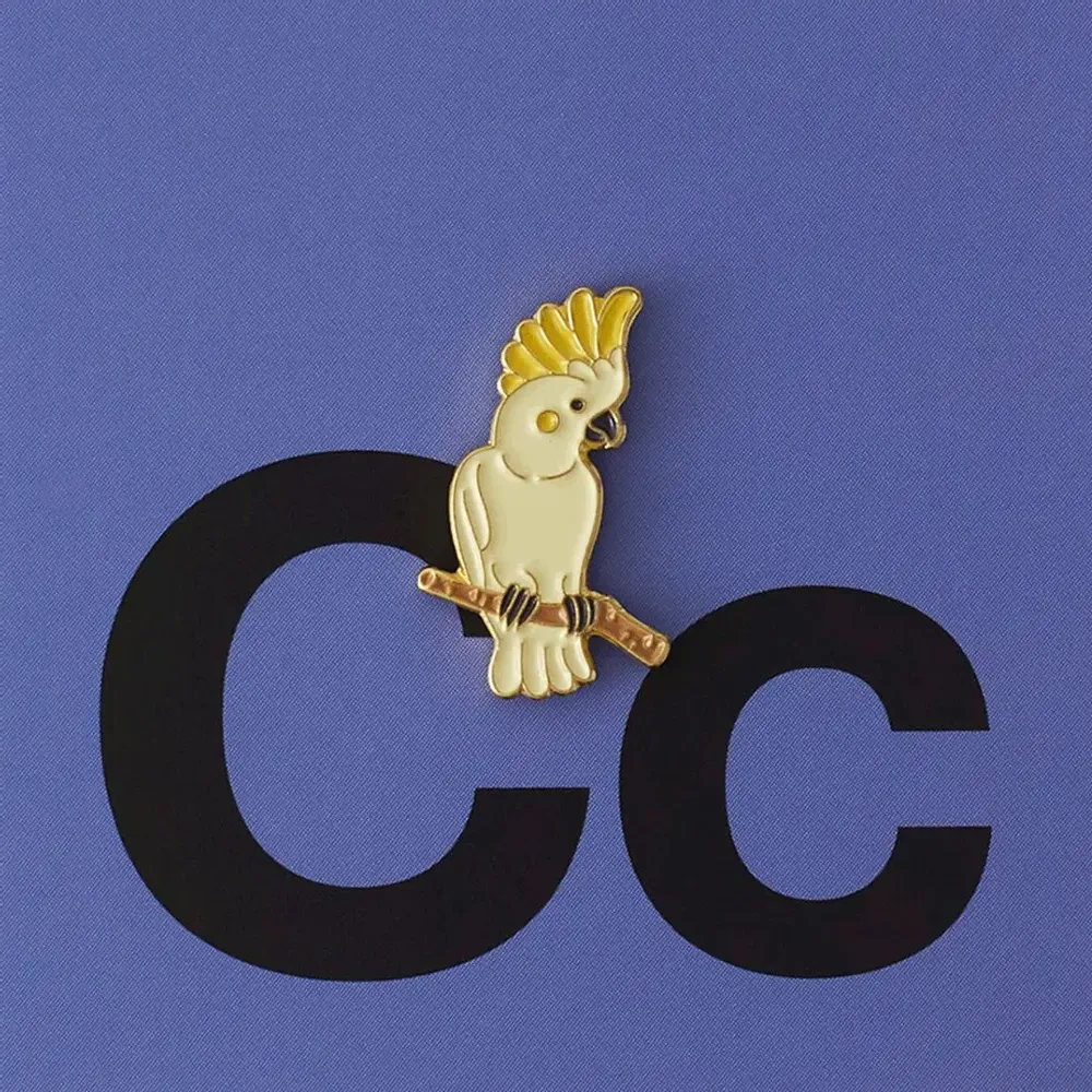 Decorative frescoes - Pin Cockatoo - ILARIA.I