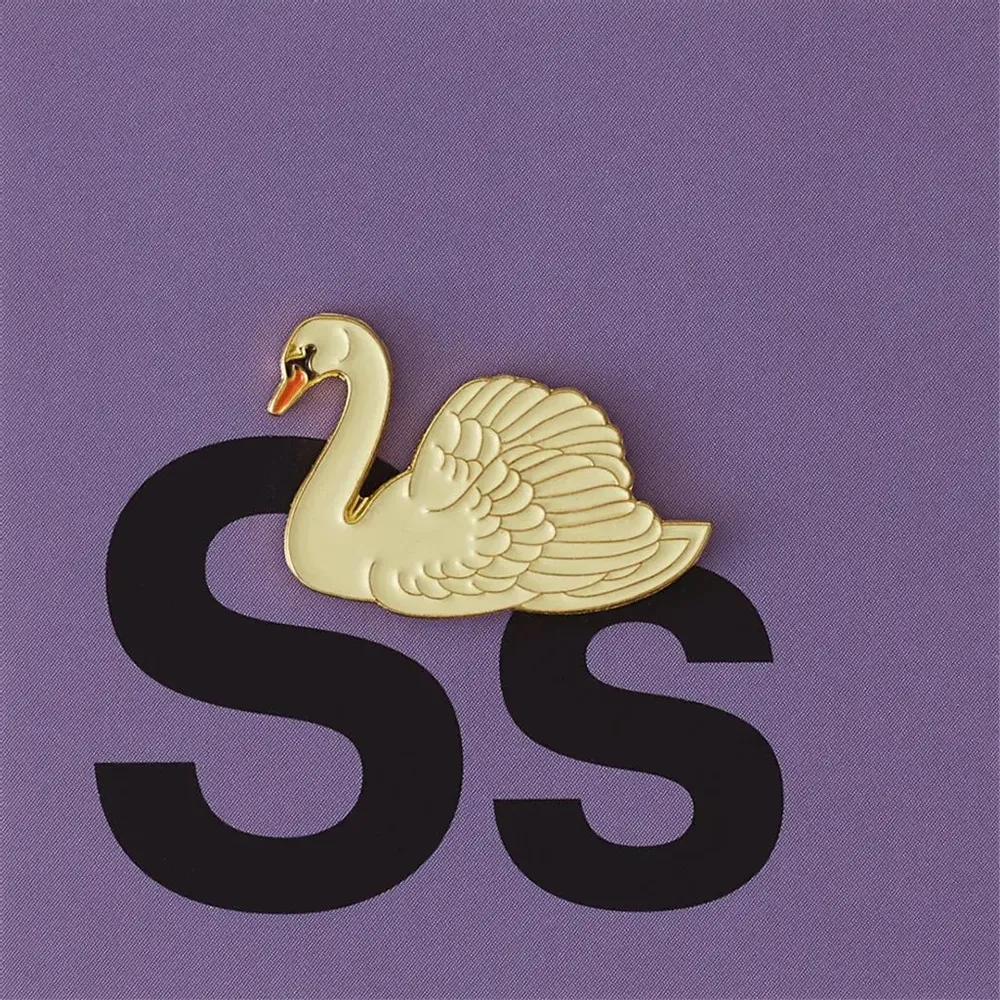 Fresques décoratives - Pin Swan White - ILARIA.I