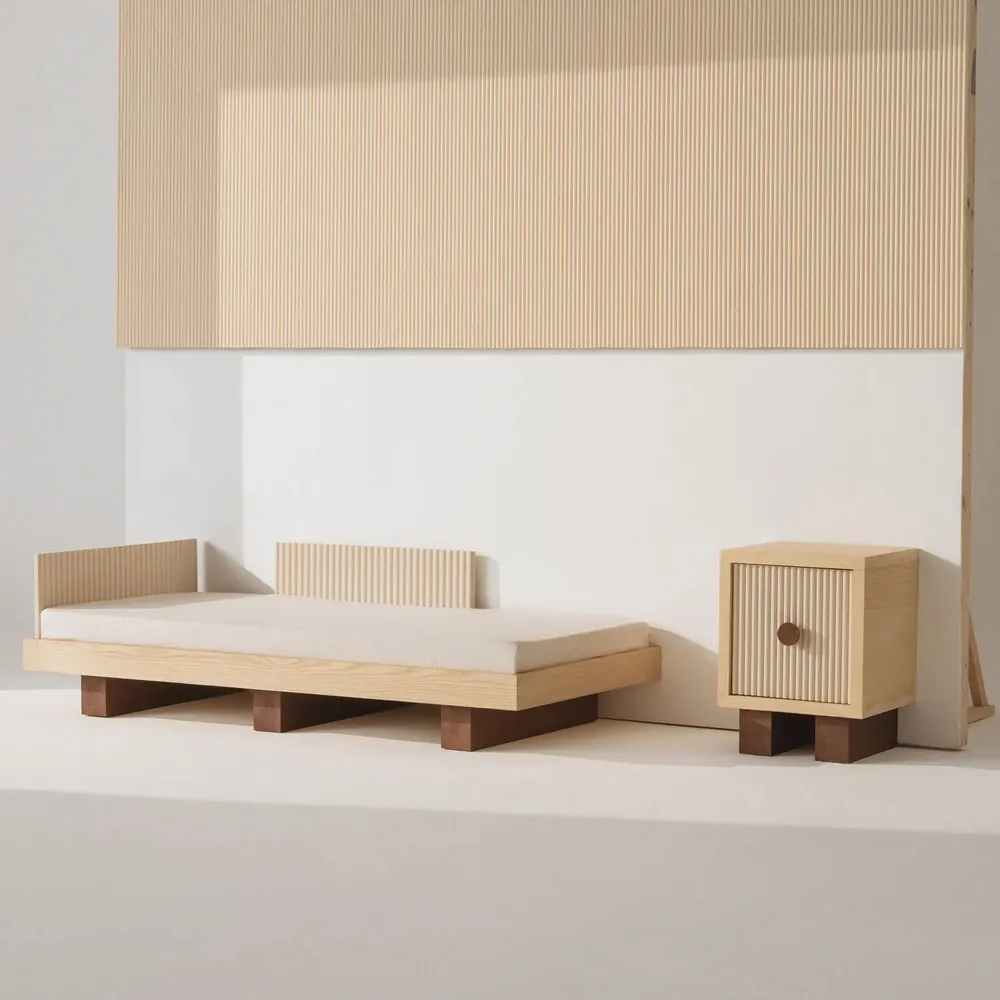 Ceiling moldings - Table de nuit Heju X Nobodinoz - ASIATIDES