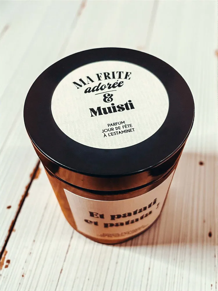 Objets de décoration - Bougie Muisti & Ma Frite Adorée - Et patati et patata – 160g - ILARIA.I