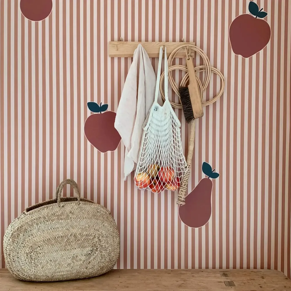 Wallpaper - Good Pear Wallpaper - Brown - ILARIA.I