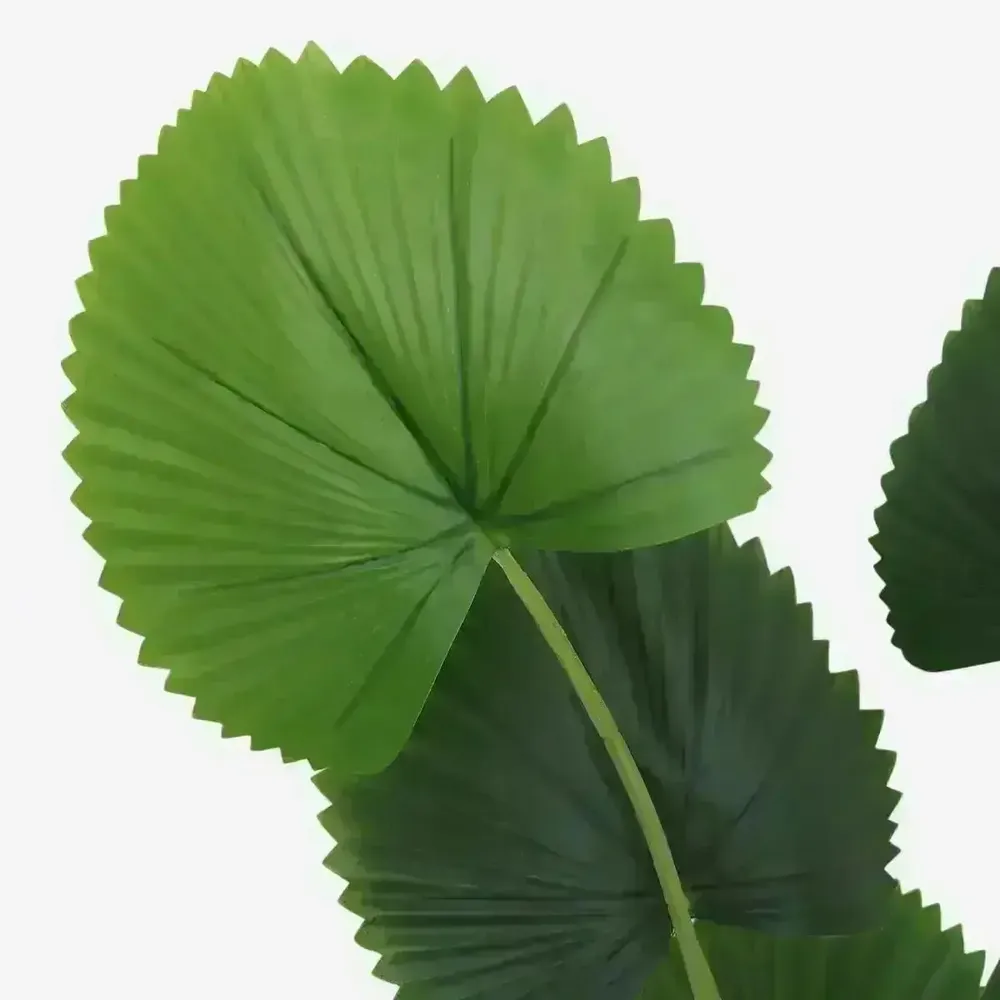 Décorations florales - Palmier artificiel 10 feuilles en pot plastique - ILARIA.I