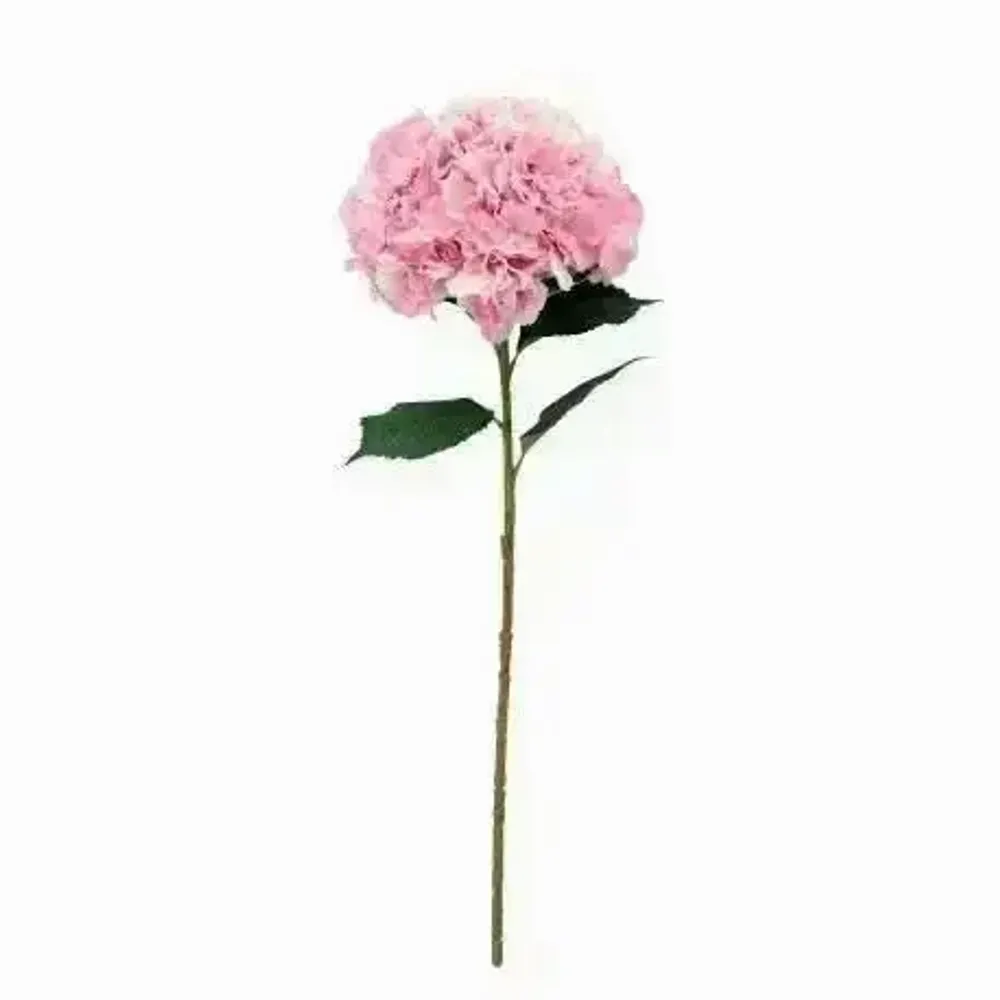 Décorations florales - Tige d’hortensia géant artificielle – Rose - ILARIA.I