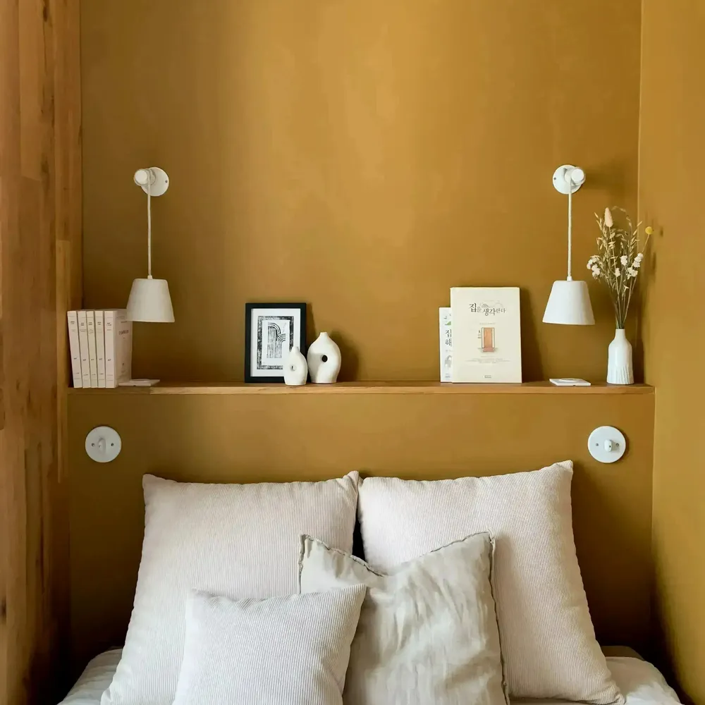 Decorative wall frescoes - Aunt Ginette's Painting - ILARIA.I