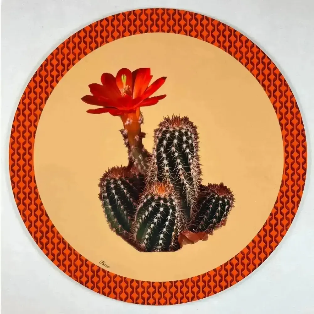 Sets de table - Sets de table - Cactus Sottopiatto Rotondo - #04 - ILARIA.I