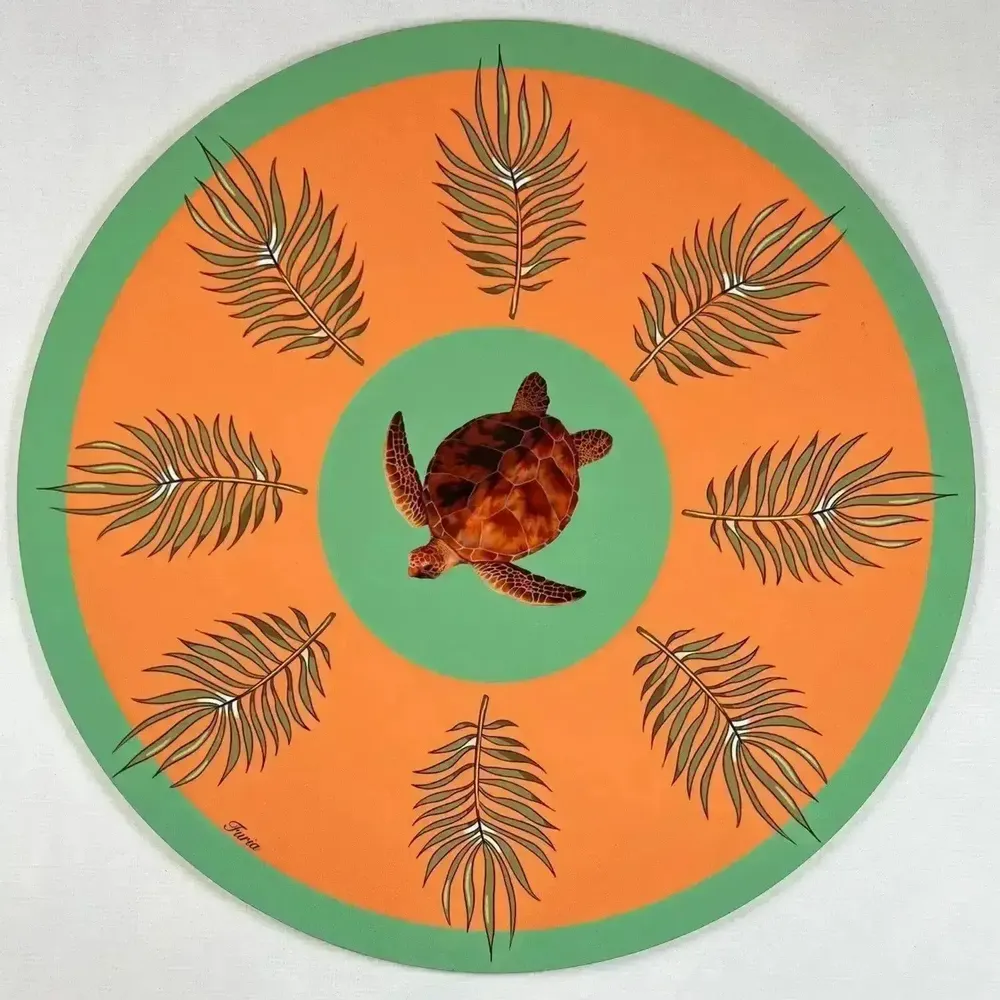 Sets de table - Sets de table - Turtle Primo Sottobicchiere - #06 - ILARIA.I