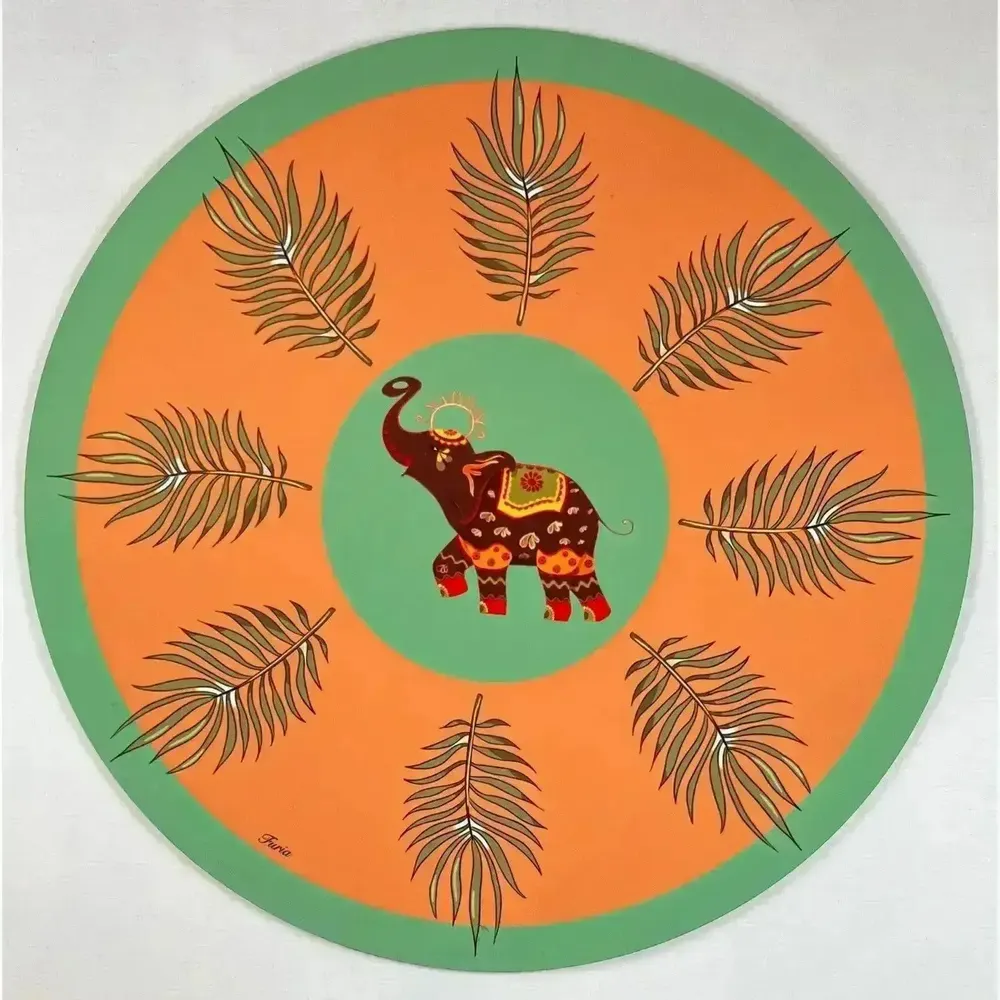 Sets de table - Sets de table - Elephant Primo sottobicchiere - #06 - ILARIA.I