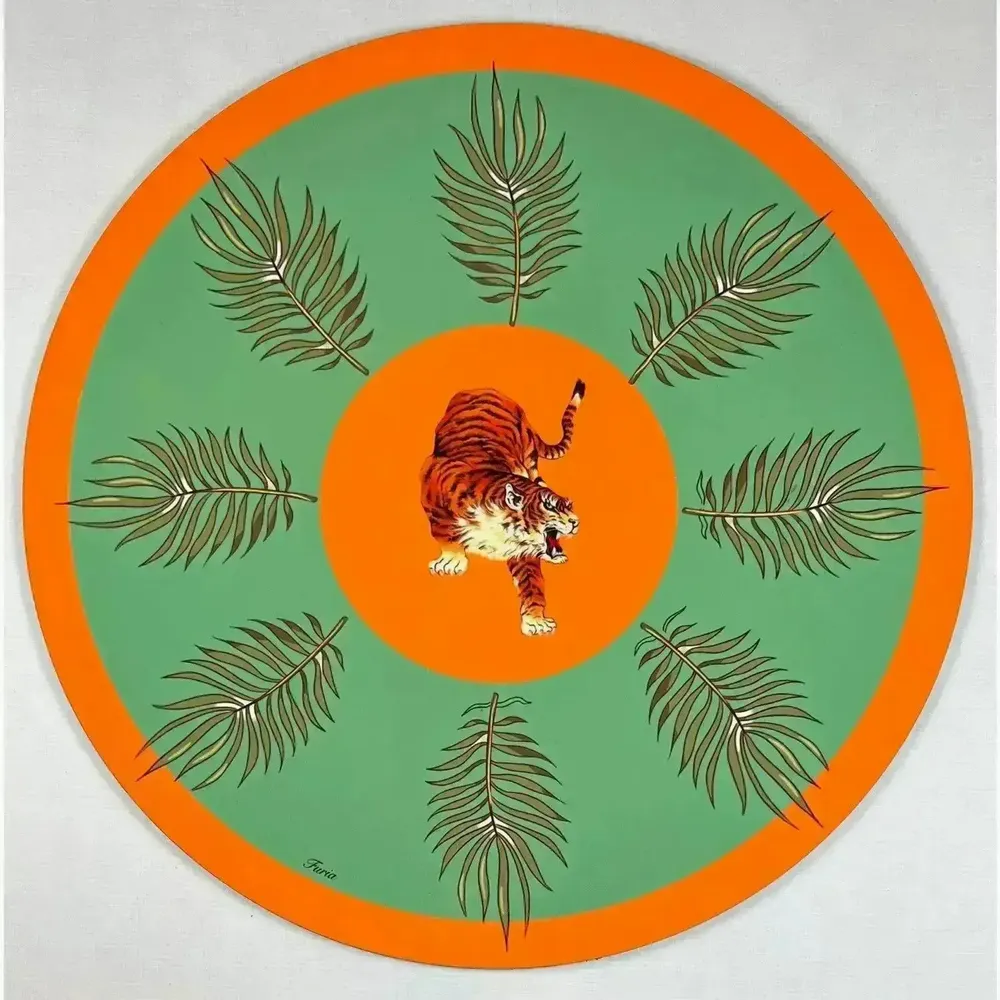Table mat - Bottle coaster - Tiger Primo Sottobottiglia - #01 - ILARIA.I