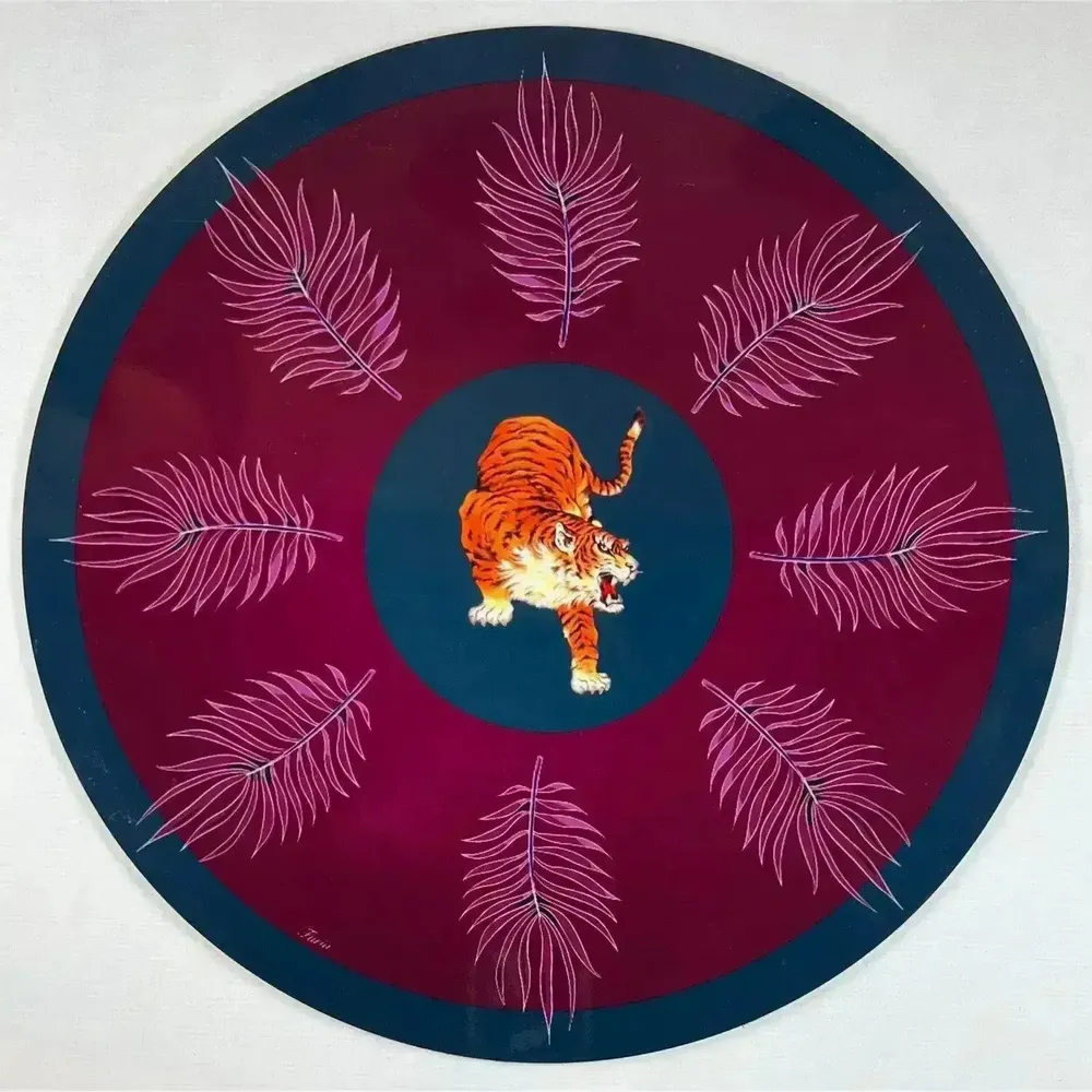 Table mat - Bottle coaster - Tiger Primo Sottobottiglia - #07 - ILARIA.I