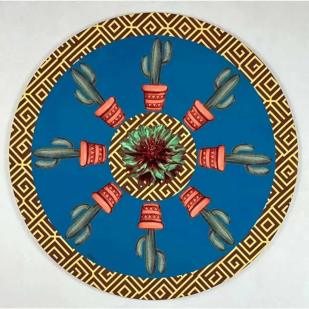 Table mat - Bottle coaster - Mexico Sottobottiglia - #06 - ILARIA.I